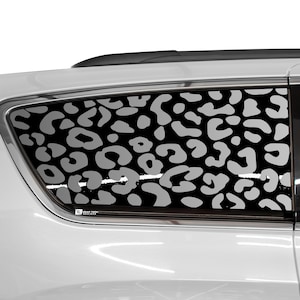 Fits Chrysler Pacifica 2017 - 2023 Quarter Window Animal Leopard Cheetah Cow Print Vinyl Decal Stickers 2022 2021 2020 2019 2018