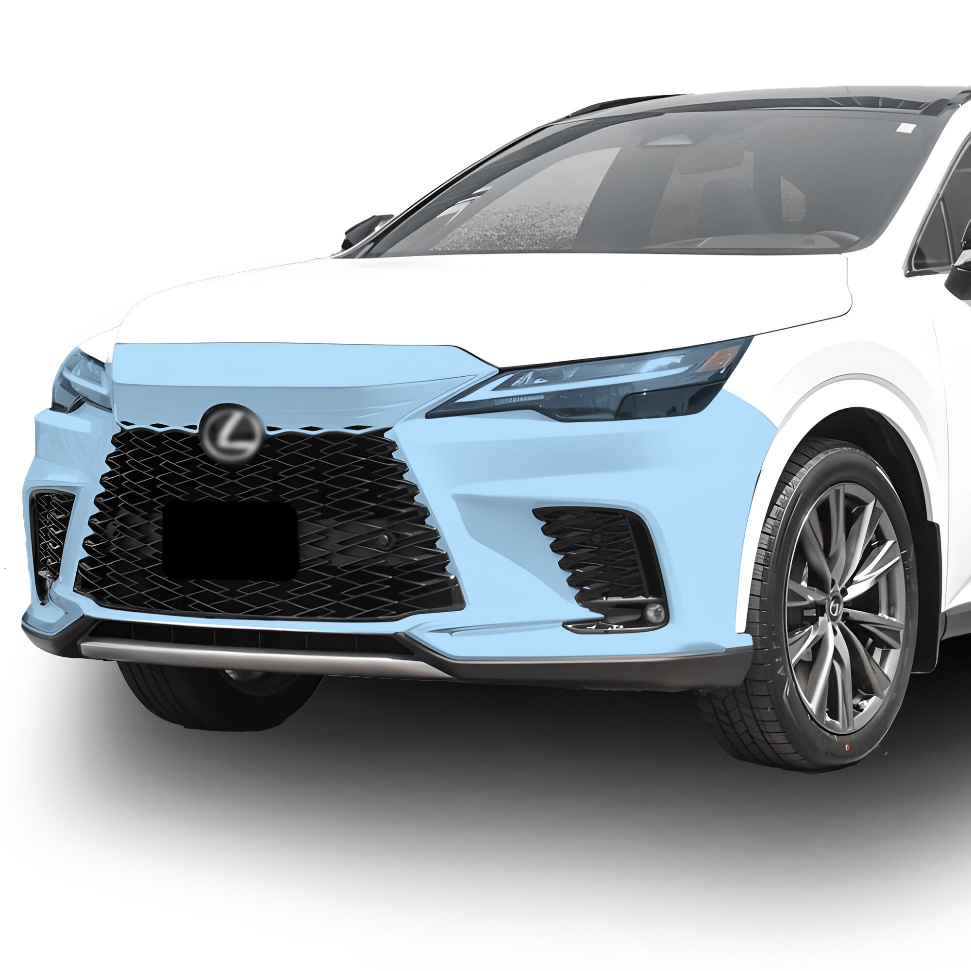 Autocollants Protection Seuils De Porte Pour Lexus LBX 2024 - Fibre De Carbone, Adhésif 3M - Anti-rayures, Décoration - 13