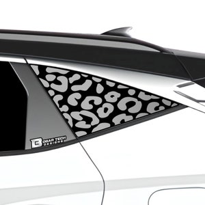 Fits Hyundai Tucson 2022 2023 2024 2025 Window Animal Leopard Cheetah Cow Print Vinyl Decal Stickers