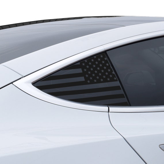 Custom Rear Windscreen Brake Light Decals For Tesla Model 3 2017