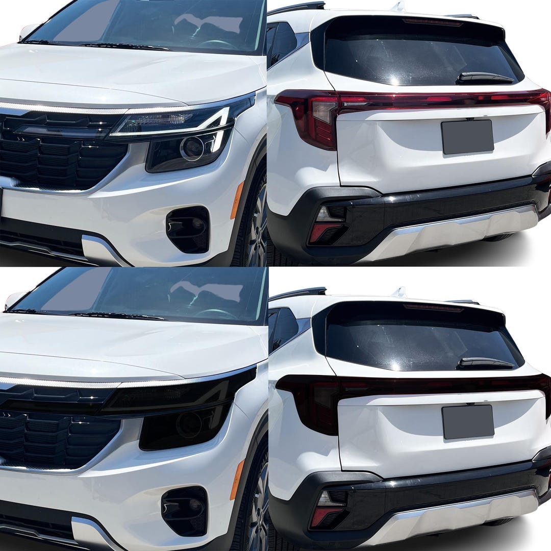 Kia Seltos 2024-2026 - Smoked Head & Tail Light PPF Tint Kit
