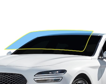 Precut For Genesis G70 2019+ Front Rear Windshield Premium Clear Protection Self Healing Film 2025 2024 2023 2022 2021 2020 2019