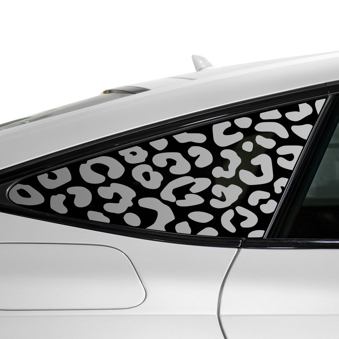 Audi R8 Leopard Print Fits Audi A7 S7 Sportback 2019-2024 Quarter Window Animal Leopard ...