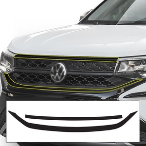 Volkswagen Taos Front Grille Chrome Delete Blackout Kit (2022-2026)