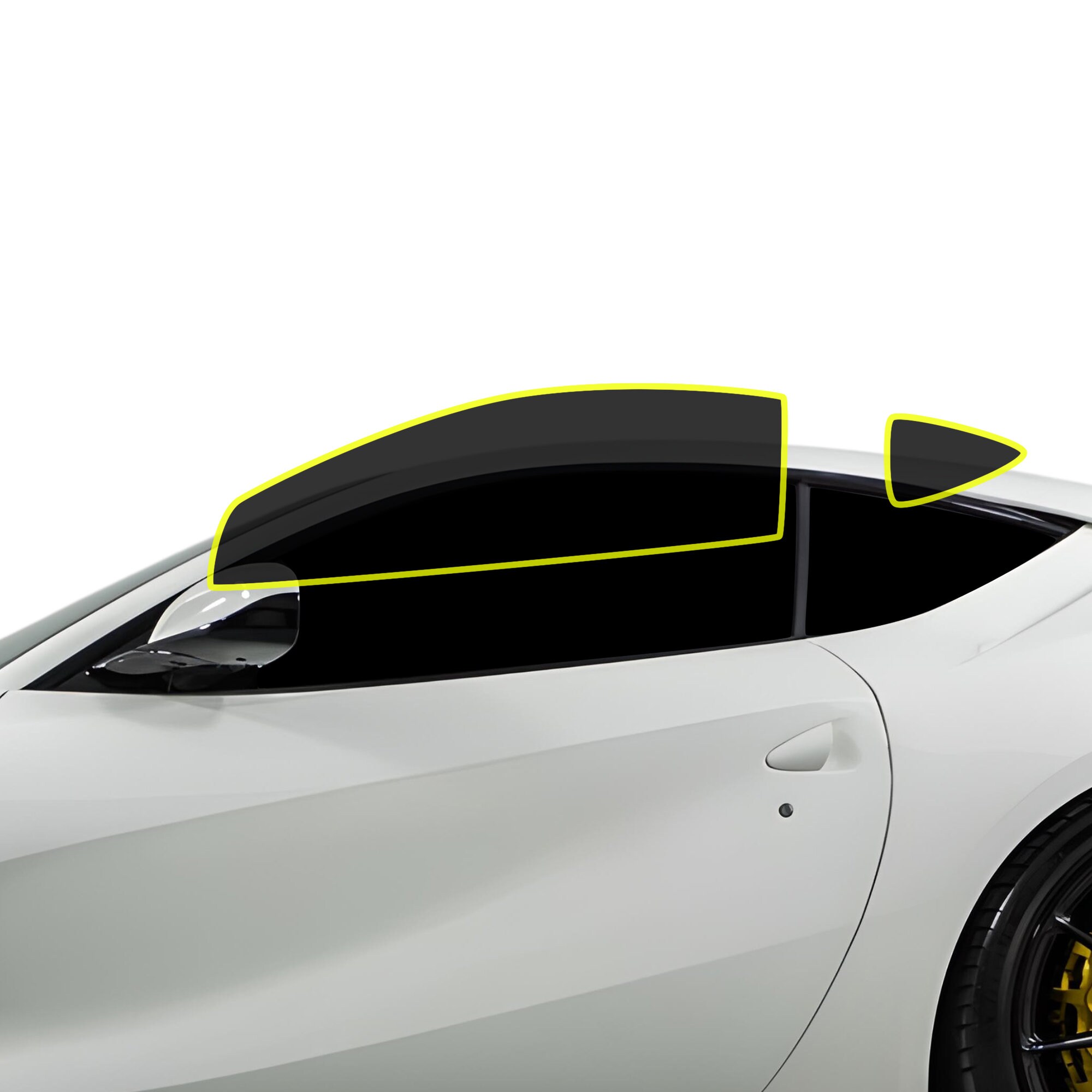 Precut Rear Front Windows Windshield Premium Nano Ceramic Window Tint Film Fits Ferrari 812 Superfast 2017 2018 2019 2020 2021 2022 2023