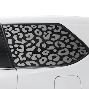 Fits Toyota Grand Highlander 2024 2025 Quarter Window Animal Leopard Cheetah Cow Print Vinyl Decal Stickers