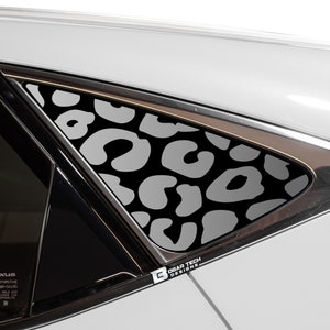 Fits Lexus NX 250 350 450 2022 - 2024 Quarter Window Animal Leopard Cheetah Cow Print Vinyl Decal Stickers 2023
