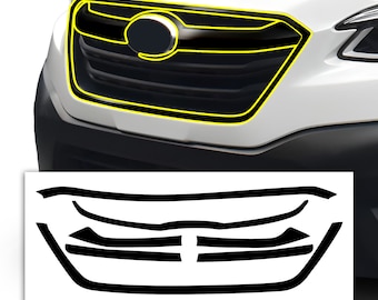 Subaru Outback Front Grille Chrome Delete Blackout Vinyl (2020-2025)