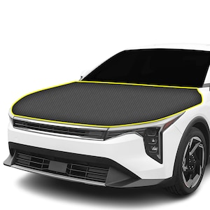 Fits KIA K4 2025+ Pre Cut Hood Premium Paint Protection Film Gloss Black Carbon Fiber PPF Kit 2025