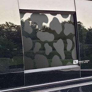 Dodge Ram bakrutedekal: Kofläckar-tryck vinyl (2009-2026)