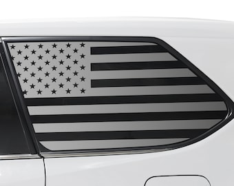 Toyota Grand Highlander American Flag Quarter Window Decal (2024-2026)