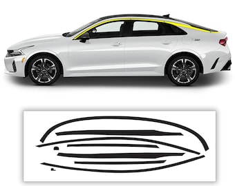 Kia K5 Chrome Delete Kit: Window Blackout Vinyl (2021-2026)