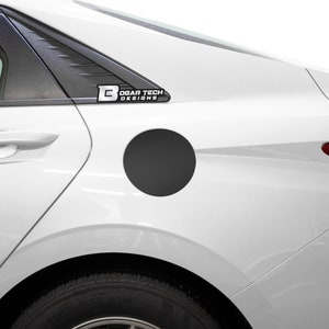 Fuel Door Gas Cap Vinyl Overlay Decal Film Sticker Fits Hyundai Elantra 2021 2022 2023