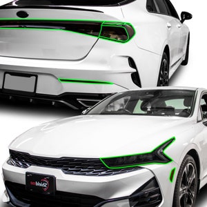 Kia K5 (2021-2024) Smoked Head & Tail Light Tint Kit