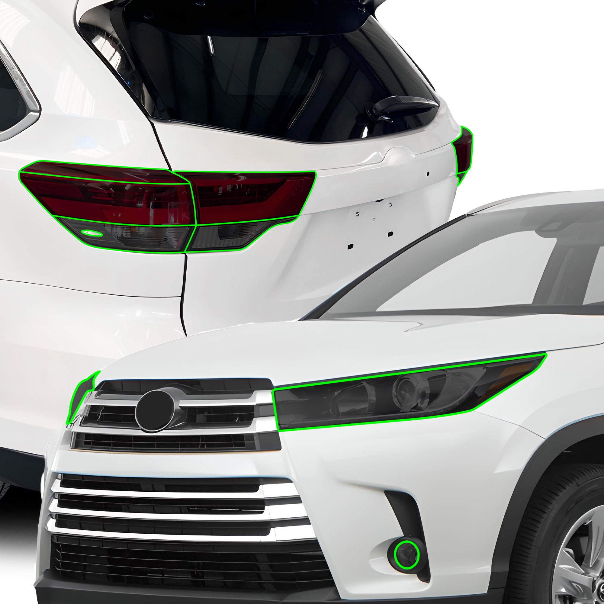 VGETTING Daytime Running Light For Toyota Highlander 2017 2018