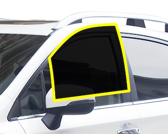 Alpine Nano Ceramic Pre-Cut Window Tint Film For Ram & Ford Truck Front Doors - Choose VLT % (70, 50, 35, 20, 5%), 2-Ply, Heat Rejecting