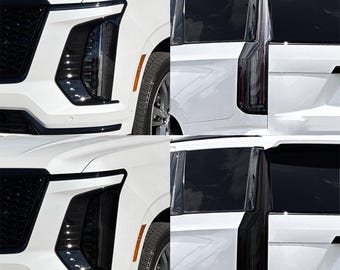 Zestaw przyciemniania reflektorów i tylnych świateł Cadillac Escalade Smoked (2025-2026)