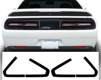 Luz Reflectora Trasera Para Dodge Challenger 2015-2022 – Carcasa ABS, Sin Bombilla, LED