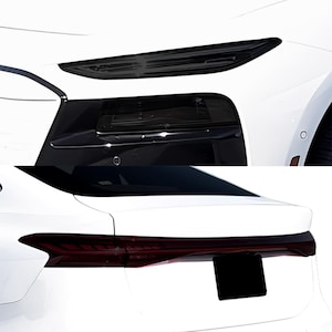 Kit de láminas tintadas ahumadas para faros delanteros y traseros Audi A6 S6 e-tron 2025-2027 - Darksmoke Lightsmoke Clear