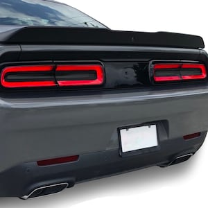 Fits 2015-2022 Dodge Challenger Tail Light Sidemarkers Reflector and Race Track Precut Smoke Tint Kit SXT GT R/T Scat Pack Srt Hellcat