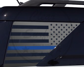 Naklejka na tylną szybę Forda Bronco Sport z flagą amerykańską (2021-2026)