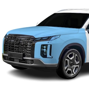 Fits Hyundai Palisade XRT 2023+ Pre Cut Hood Fenders and Front Bumper Premium Paint Protection Film Clear Bra PPF Decal Kit 2025 2024 2023