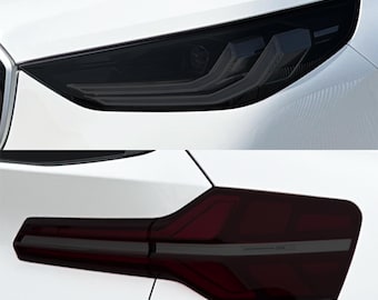 BMW X3 2025-2026 - Smoked PPF Head & Tail Light Tint Kit - Darksmoke Lightsmoke Clear