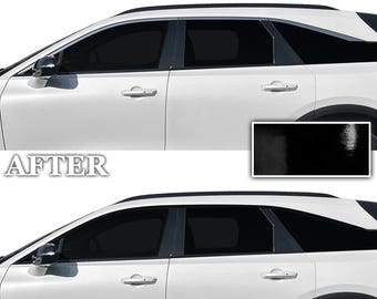 Acura ZDX 2024-2026 Chrome Delete Kit: Blackout Vinyl Overlay