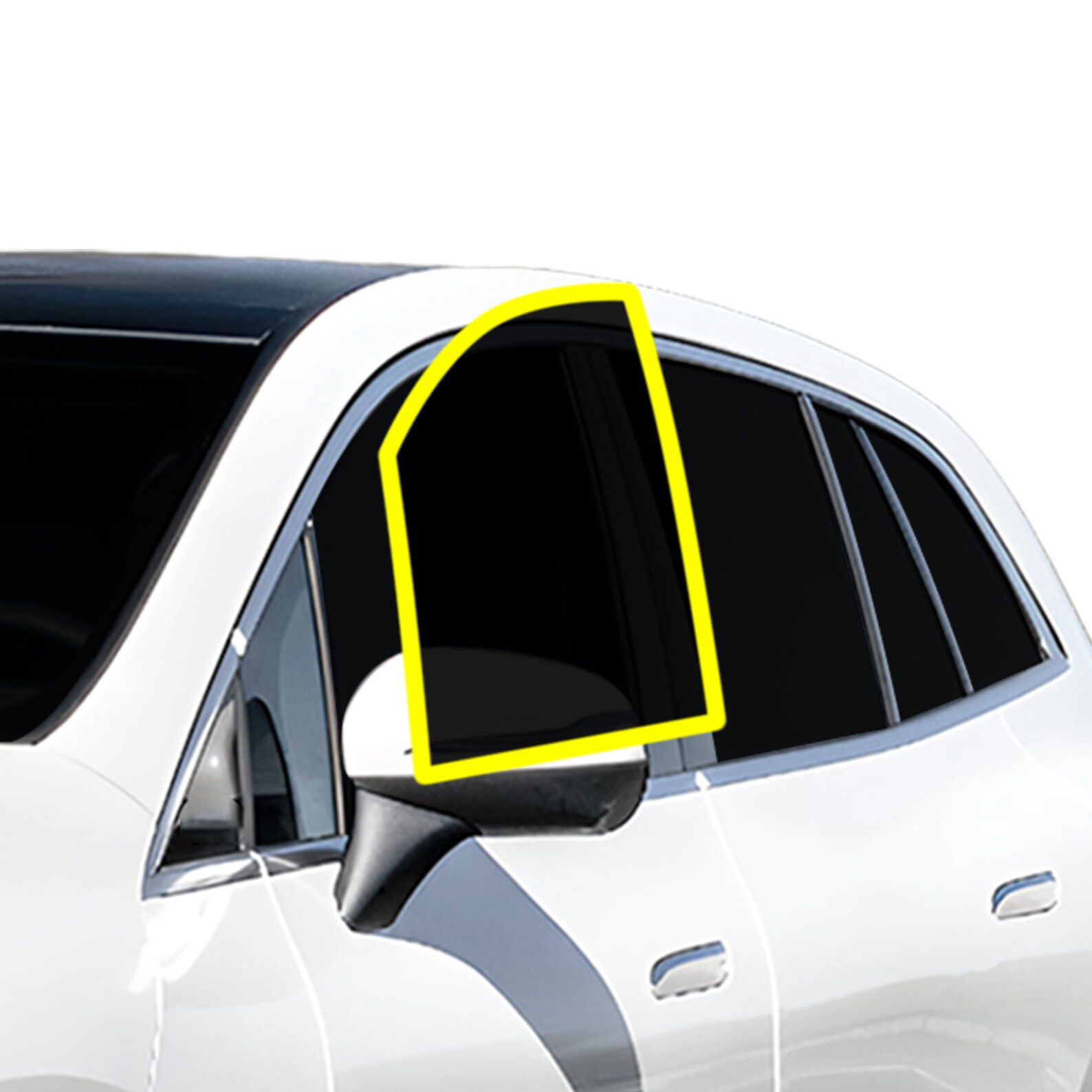 Mercedes Benz EQS Precut Nano Ceramic Window Tint Film DIY Custom