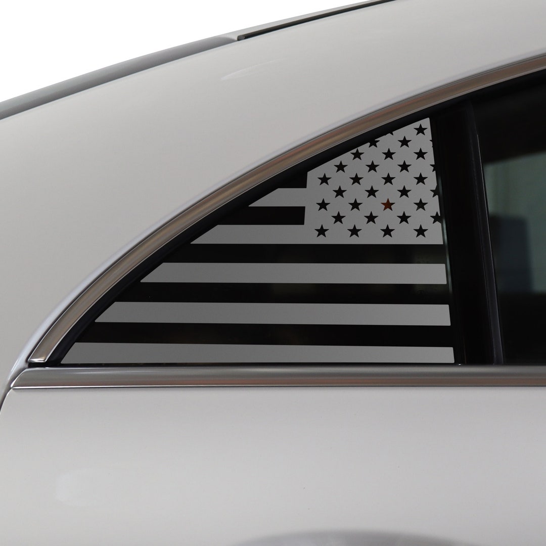 Mercedes-benz CLA American Flag Quarter Window Vinyl Decal (2020-2026 ...