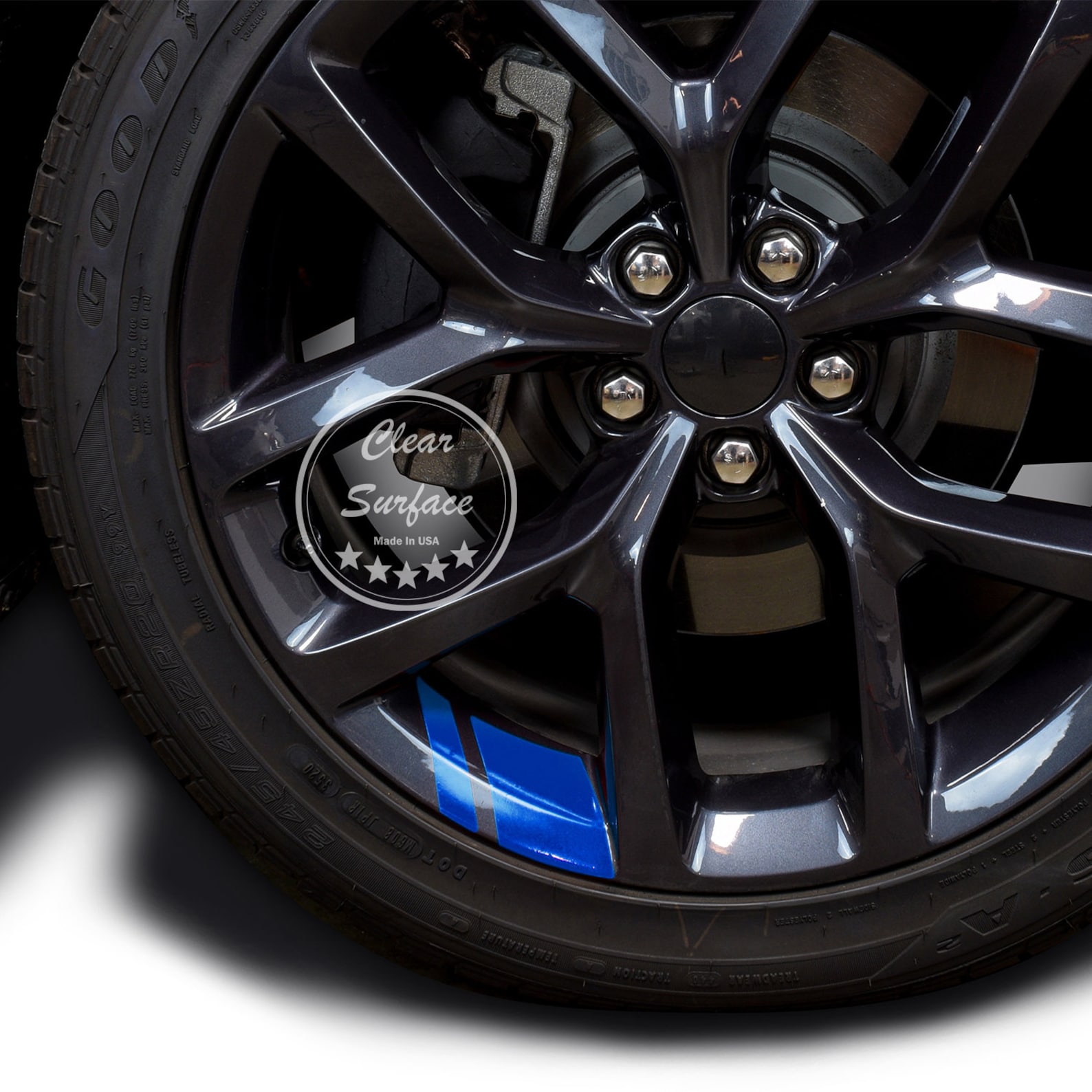 Wheel Rim Vinyl Decal Sticker Stripe Overlay For 18 Etsy