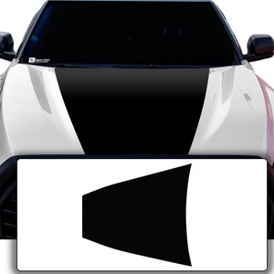 Fits Toyota Tundra 2022 2023 Hood Overlay Film Blackout Vinyl Decal Sticker