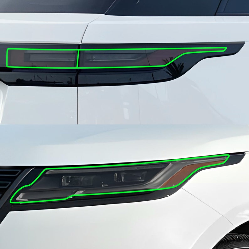 Range Rover Velar Rear Light Panel Range Rover Velar Smoked Head & Tail Light Tint Kit (2018-2024) - Etsy ...