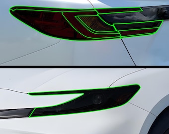 Toyota Camry (2025+) Zestaw do przyciemniania reflektorów i tylnych świateł przyciemnianych