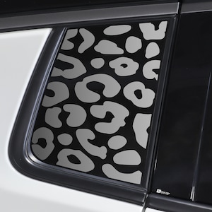 Fits Jeep Compass 2018-2025 Quarter Window Animal Leopard Cheetah Cow Print Vinyl Decal Stickers 2025 2024 2023 2022 2021 2020 2019 2018
