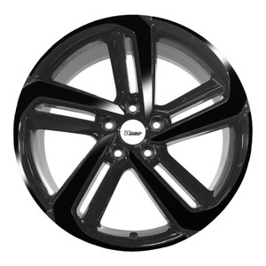 Chrome Delete Blackout Vinyl Wrap Fits Honda Accord Sports Wheel 2018 2019 2020 2021 2022 Sedan