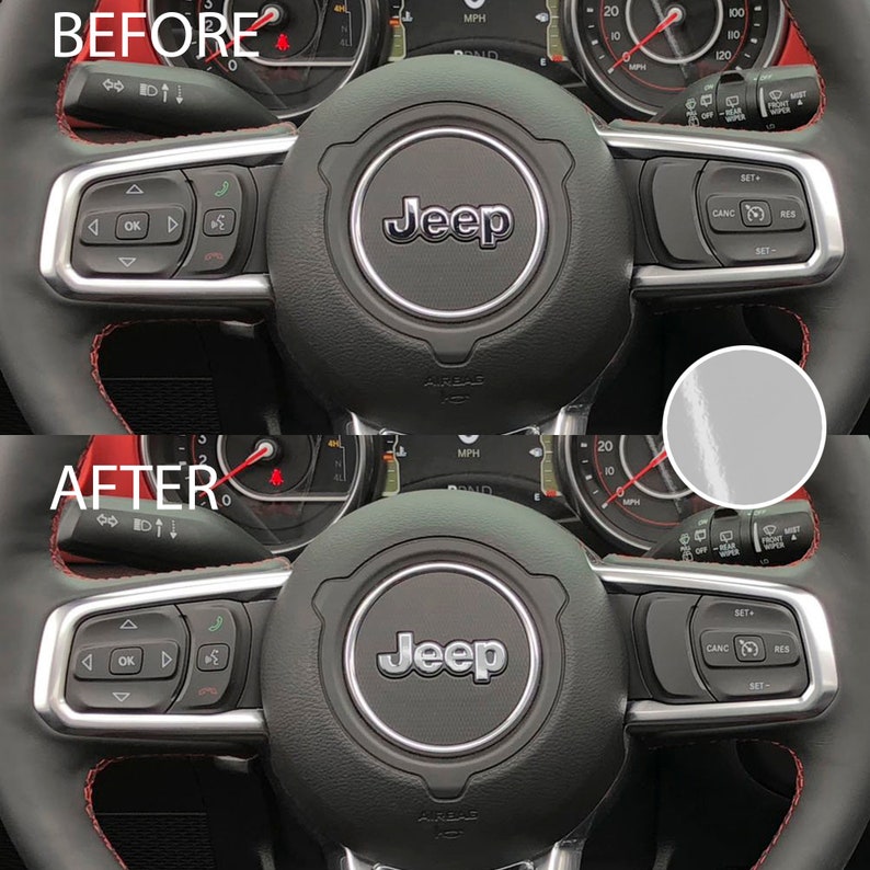 Jeep Wrangler Steering Wheel Decal