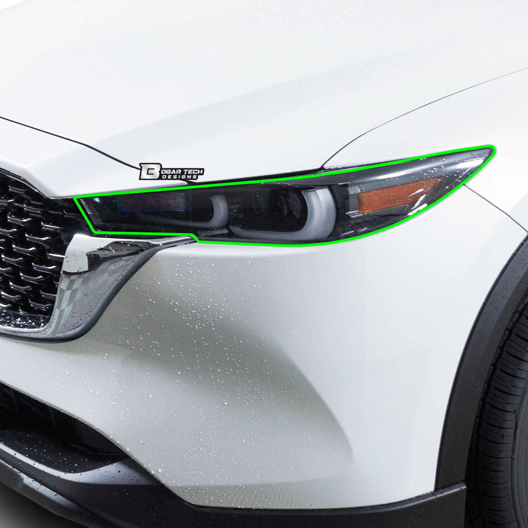 Mazda CX5 (2022-2025) Head & Tail Light Smoked Vinyl Tint Kit
