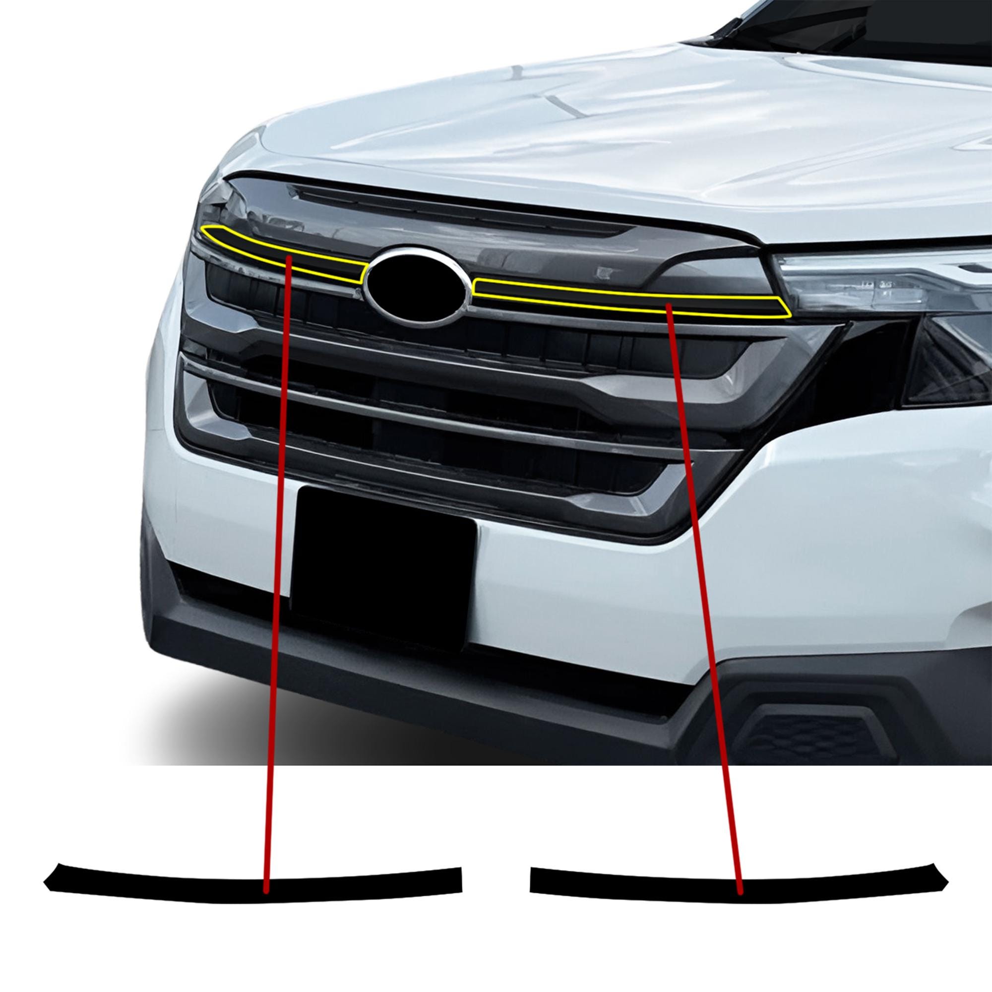 Subaru Forester 2025-2027 - Chrome Delete Kit: Blackout Vinyl