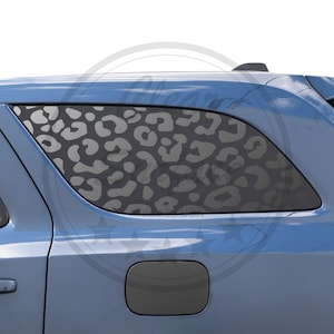 Fits 2014-2023 Dodge Durango Leopard Cheetah Print 3rd Rear Window Fuel Door Decal Stickers 2014 2015 2016 2017 2018 2019 2020 2021 2022