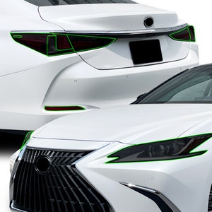 Lexus ES Smoked Vinyl Head & Tail Light Tint Kit (2022-2023)