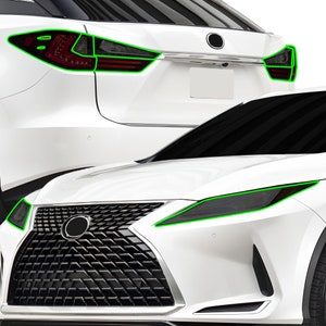 Lexus RX Smoked Vinyl Head & Tail Light Tint Kit (2020-2022)