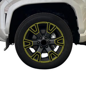 Toyota 4Runner (2025-2026) Wheel Rim Chrome Delete Blackout Vinyl Overlay