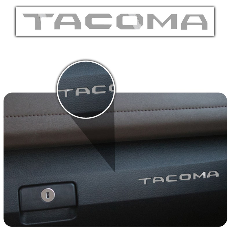 Glove Box Letter Insert Vinyl Decal Stickers Fits Toyota Etsy