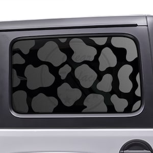 Passend für 2018-2024 Wrangler JLU 4-Türer Tier Kuh Flecken 3.Hinten Fenster Aufkleber Aufkleber 2018 2019 2020 2021 2022 2023 2024
