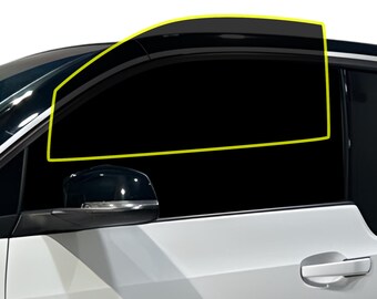 Pre-Cut Window Tint For Mini Cooper 3-Door Hatchback 2014+ - 5% Limo Black Rear