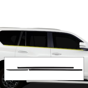 Lexus GX Chrome Delete Kit: Gloss Black Vinyl Trim (2010-2023)