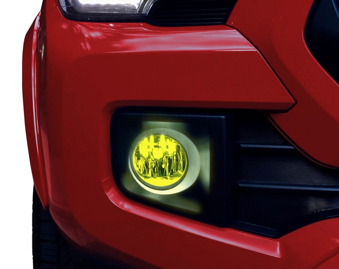 Fits Toyota Fog Light Precut Yellow Vinyl Tint Kit Etsy