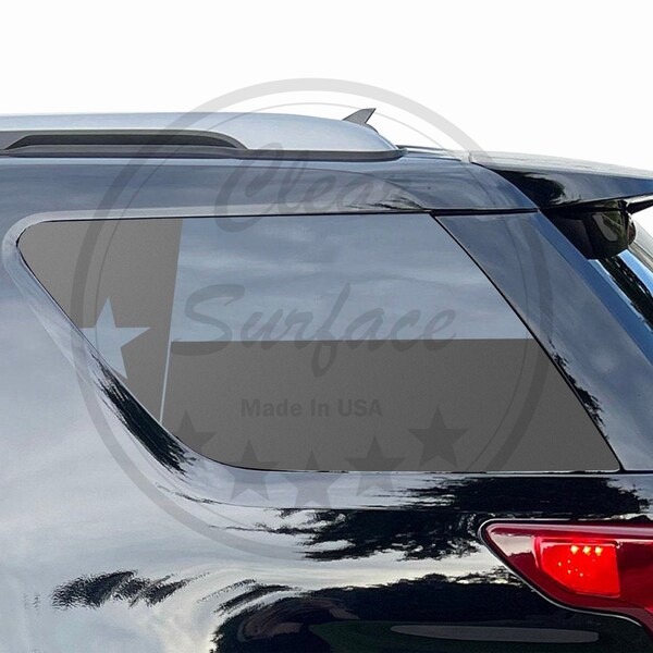 Factory Dark Tinted Rear Back Glass – For Ford Explorer 2011-2019 – Tempered Glass, Glue-On, With Adhesive – DB11843YPN