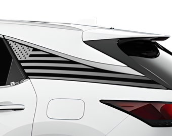 American Flag Vinyl Decal – Fits Lexus RX 2016-2022 Quarter Window